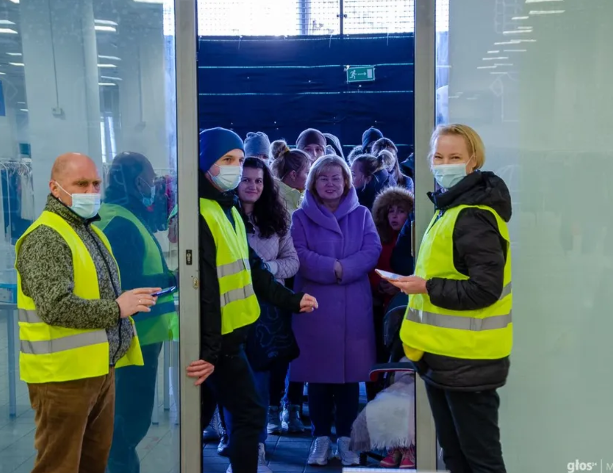 Volunteers in Poland
